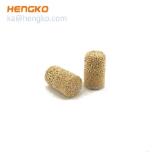 durable custom sintered metal bronze bass powder porous filters